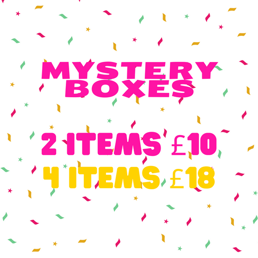 Mystery Box 4 items £18 2 items £10